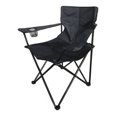 Folding Camp Chair-Black