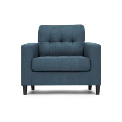 Tyler Accent Chair- Dark Navy