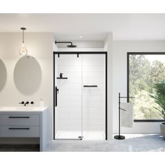 62" Denso Glue Up Back Wall Modern Subway-White