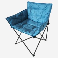 Deluxe Padded Camp Chair-Navy
