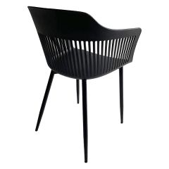 La Manche Black Resin Chair-2/Pack