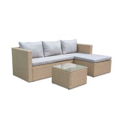 Shallow Bay Sectional Lounge Set-Grey