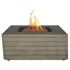 Havana 36" Square Gas Fire Pit