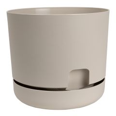 6" Oasis Self-Watering Pot- Beige