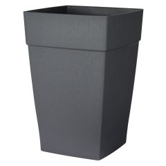 8" Harmony Tall Pot- Gray