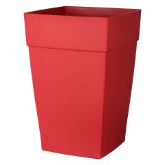 8" Harmony Tall Pot- Red