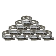 #10 All Stainless Steel Clamp-Series 87-10/Pack