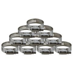 #16 All Stainless Steel Clamp-Series 87-10/Pack