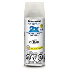 Painter's Touch 2X Spray Paint-Matte Clear 340g