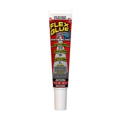 Flex Glue Strong Rubberized Waterproof Adhesive-White 6oz