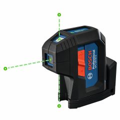 Green-Beam Three-Point Self-Leveling Alignment Laser