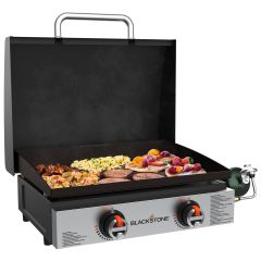 22" Stainless Front Panel Tabletop Griddle