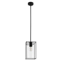 Loncino 1 Black 6" Pendant