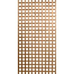 Brown Pressure Treated 4' x 8' Georgian Heavy Duty Lattice