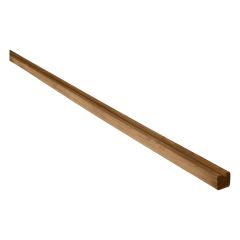 Brown Pressure Treated 1-3/8" x 1-3/8" x 8' Lattice Cap