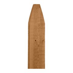Brown Pressure Treated 3-3/5" x 72" Gothic Picket