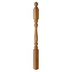 Brown Pressure Treated 4" x 4" x 54" Deck Post