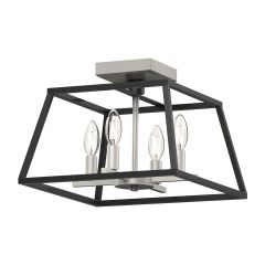 Laurentian 14" Semi-Flushmount