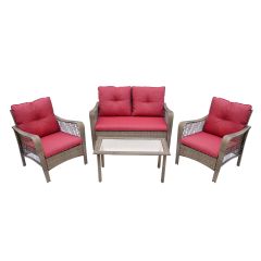 Harlem Lounge Set-Red
