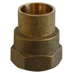 1/2" Diameter Copper Alloy Adapter
