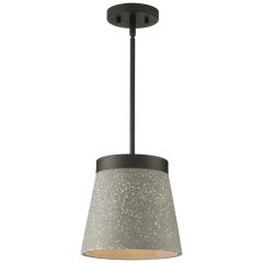 Terrazzo 10" Pendant-Grey
