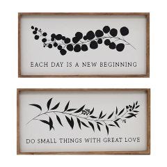 Assorted Floral Signs