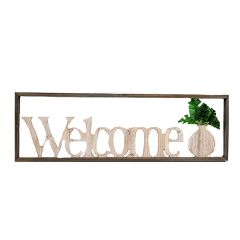Welcome Plant Sign