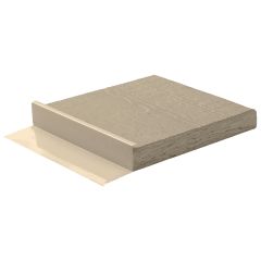 7.25” x 7.25” J-Block Cedar Texture LP-Terra Brown