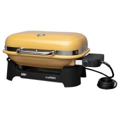 Weber Lumin Electric Grill Compact Golden Yellow