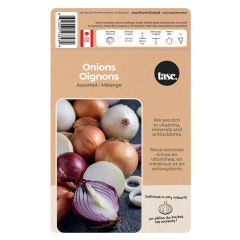 Oignons mélangés