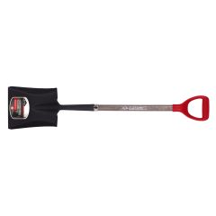 Excavator Square Point Shovel D-Handle