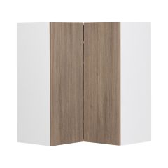 24" x 24" Fashionista Wall Diagonal Cabinet Thermofoil