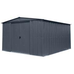 Space Maker 10'x12'x6' Electro Galvanized Metal Shed Anthrac