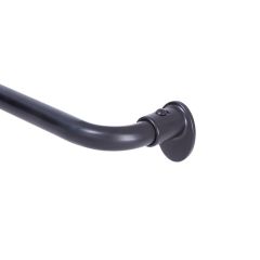 28"-48" Lunar Room Darkening Wrap Rod-Black