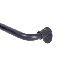 Tringle à Rideau Occultant Lunar 48"-86"-Noir