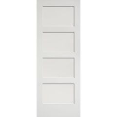 32" x 80" 4 Panel Shaker Interior Door