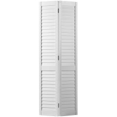 24" x 80" Plantation Louver BiFold Door