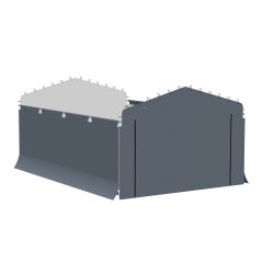 Arrow Carport Enclosure Kit 12 x 20