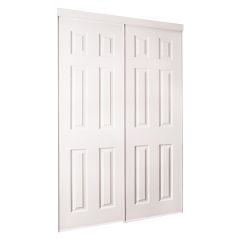 Sliding Georgian Primed White Frame 60" x 80 1/2"