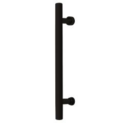 Black Passage Door Pull Handle 15-11/16"