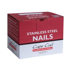 2-1/2" Stainless Siding Nails (5lb)-Rail White