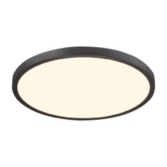 Polaris LED 12" 3000K Flush Mount-Matte Black