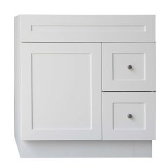 30" Classic White Vanity