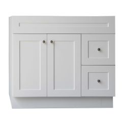 36" Classic White Vanity