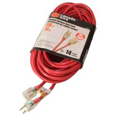 14/3 Outdoor Single Tap Extension Cord 15.24M