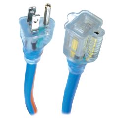 Blue/Orange Outdoor Extension Cord Strip 14/3 7.62M