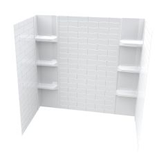 Classic Subway Polystrene Appliqué Tub Surround-58"