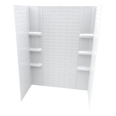 Classic Subway Polystrene Appliqué Tub Surround-80"