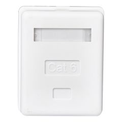 Cat 5E/6 Surface Mount Jack