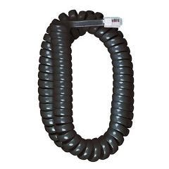 12' Coil Cord-Black